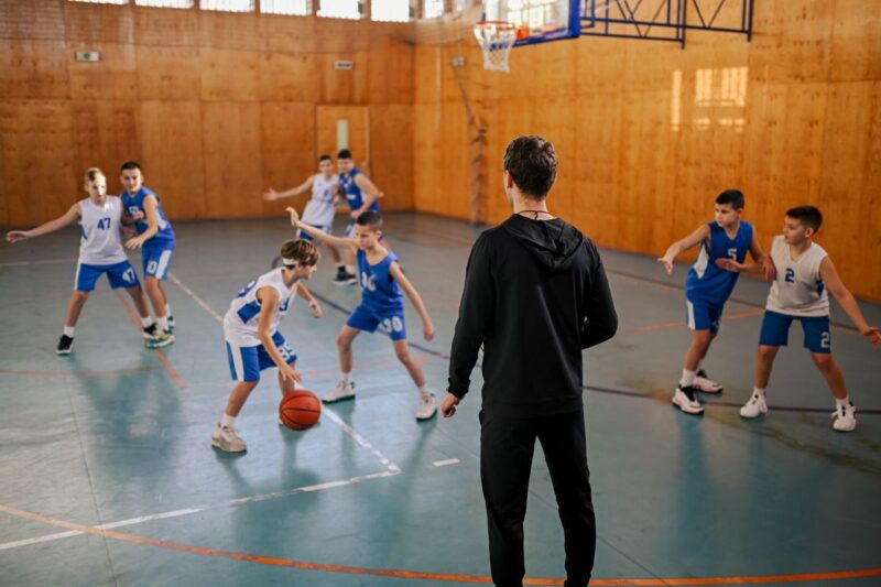 basketball clinic drill coach 2