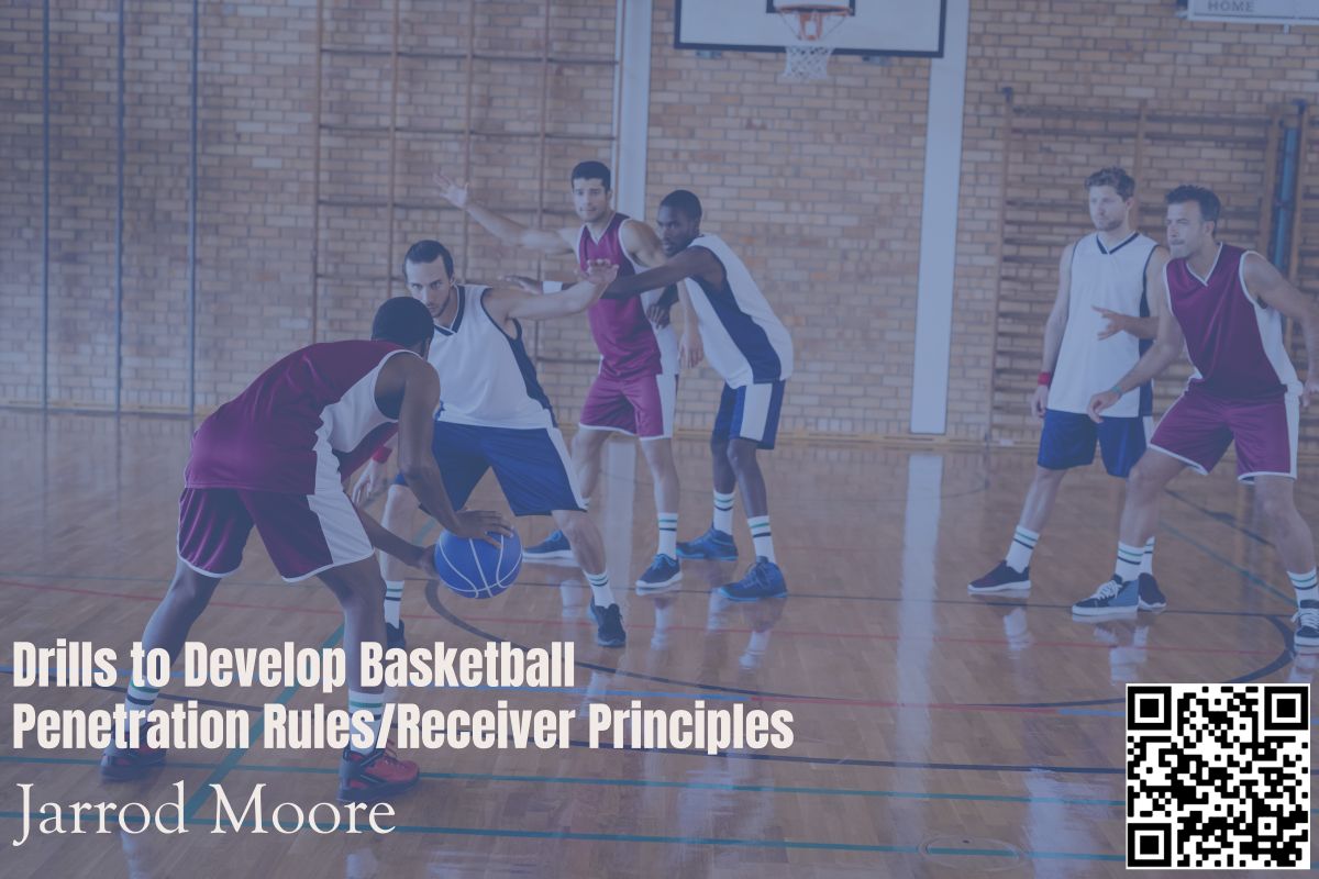 basketball clinic drill coach penetration rules